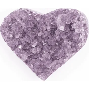 Přírodní kámen Milujeme Kameny Ametyst - drúza - srdce AS34 563154