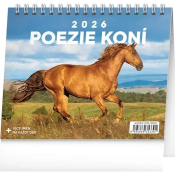 Kalendář Poezie koní stolní kalendář