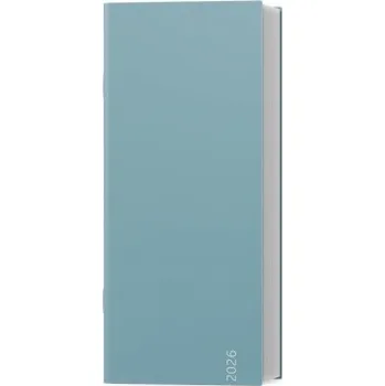 Diář Lamino měsíční šedomodrý kapesní diář Božka