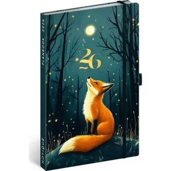 Diář Planbook týdenní A5 Liška mezinárodní diář/notes