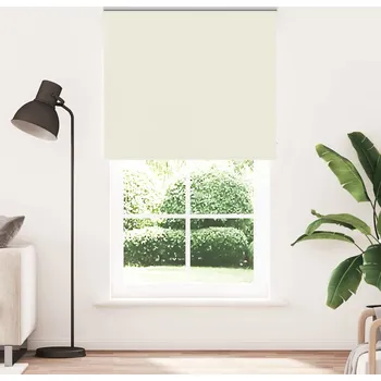 Roleta vidaXL Roleta zatemňovací šířka látky 131,6 cm polyester [4011083] Barva: Tlumeně bílá