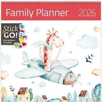 Kalendář Family Planner nástěnný kalendář