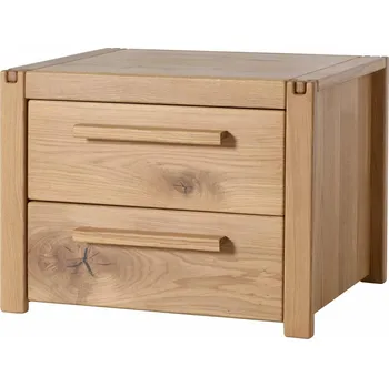 Noční stolek Dřevěný noční stolek Mishel dub