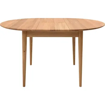 Jídelní stůl Kulatý rozkládací stůl Eskandi z dubu - D 1000(1350)