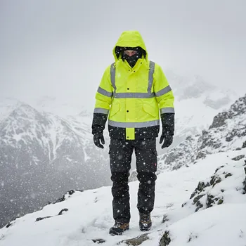 pracovní bunda Portwest Bunda GAMVIK WINTER, různé barvy Velikost XL žlutá/navy