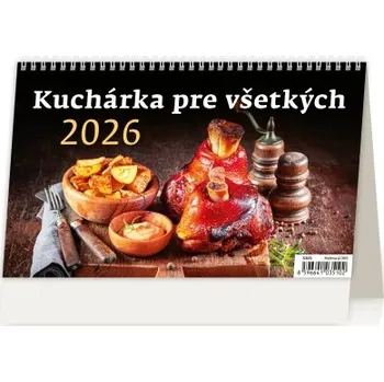 Kalendář Kuchárka pre všetkých slovenský stolní kalendář