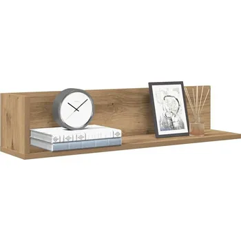 police vidaXL Nástěnné police 2 ks 75x16,5x16,5 cm kompozitní dřevo [860034] Barva: dub artisan