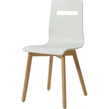 Jídelní židle Moderní židle Mia bílá