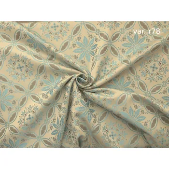 HEDVA ČESKÝ BROKÁT Luxusní brokát 160 51037 LANCE FLORAL ecru | R78