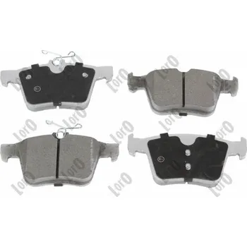 Brzdová destička Sada brzdových destiček, vždy 4 kusy v sadě ABAKUS 231-02-041