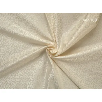 HEDVA ČESKÝ BROKÁT Luxusní brokát 160 51037 GOTIKA ecru | R80