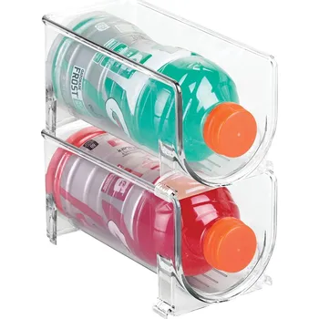 Stojan na víno 5Five® Stojan na láhve, na víno, transparentní, do lednice BINS