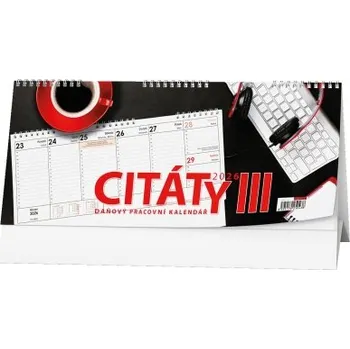 Kalendář CITÁTY III stolní kalendář