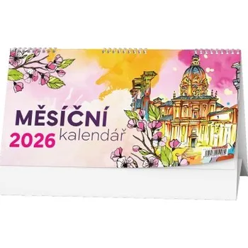 Kalendář Měsíční kalendář (měsíční kalendárium) stolní kalendář