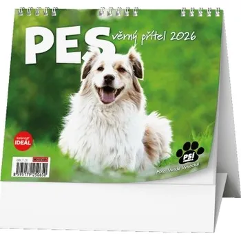 Kalendář Stolní kalendář Pes - věrný přítel s psími jmény