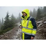 CXS Bunda LONDON CXS WINTER 5v1, různé barvy Velikost M žlutá/navy