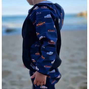 Yháček Softshellová bunda Yháček, zimní, Auta Velikost: 92