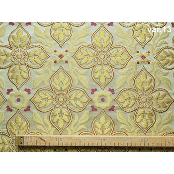 HEDVA ČESKÝ BROKÁT Luxusní brokát 160 51056 ČTYŘLÍSTEK žlutá | 13