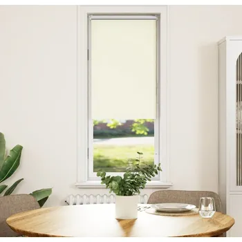 Roleta vidaXL Roleta zatemňovací šířka látky 40,7 cm polyester [4011741] Barva: Tlumeně bílá