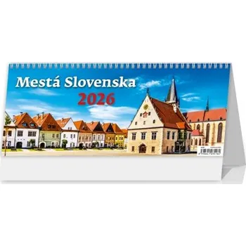 Kalendář Mestá Slovenska slovenský stolní kalendář