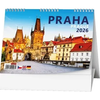 Kalendář Praha stolní kalendář
