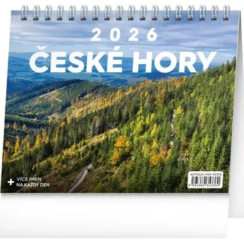 Kalendář České hory stolní kalendář