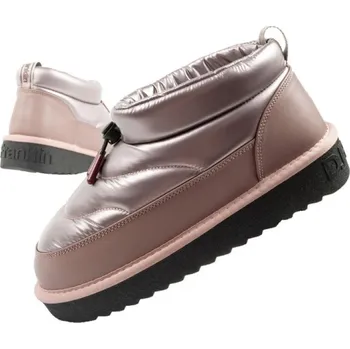 Dívčí sněhule D.Franklin sněhule dámské zimní módní zateplené boty rose gold dámské 41