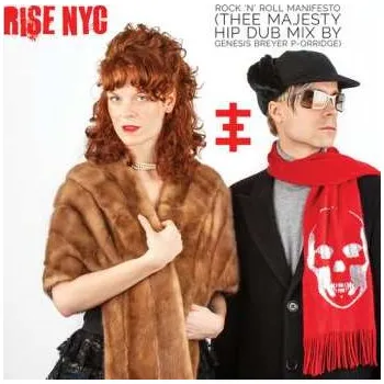 Hudba LP Rise Nyc / Binary Starr System: Rock 'n' Roll Manifesto / What's Da T? (white) 2022