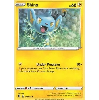 Karetní hra Pokémon SHF 031/072 Shinx - Shining Fates Stav: Near Mint, Verze: REVERSE HOLO