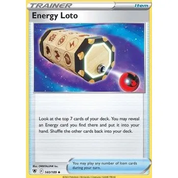 Karetní hra Pokémon ASR 140/189 Energy Loto - Astral Radiance Stav: Near Mint, Verze: REVERSE HOLO