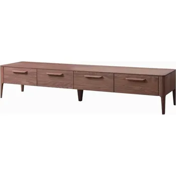 Televizní stolek Dubová komoda pod TV Atlanta 3 - Americký ořech