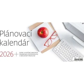 Kalendář Plánovací kalendár slovenský stolní kalendář