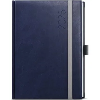 Diář Reno denní modrý diář A5 David