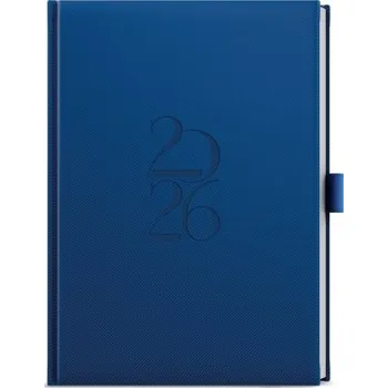 Diář Deny denní modrý diář A5 David