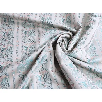 HEDVA ČESKÝ BROKÁT Luxusní brokát 160 51037 PRUH FLORÁL ecru | R12