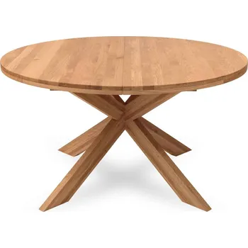 Jídelní stůl Kulatý stůl rozkládací Milan - 1200(1700)x1200x40 mm