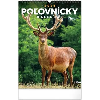 Kalendář Poľovnícky slovenský nástěnný kalendář