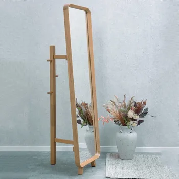 Ložnicová sestava Zrcadlo v masivním dubovém rámu Lausanne