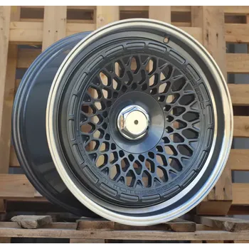 Alu kolo Alu kola Racing Line 1308B, 18x8.5 10x112 ET30, šedivá + leštěný límec