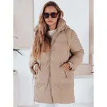 Béžová prošívaná bunda LETLIS TY3247 Velikost: 2XL