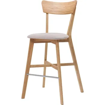 Jídelní židle Barová židle Diana s béžovou látkou