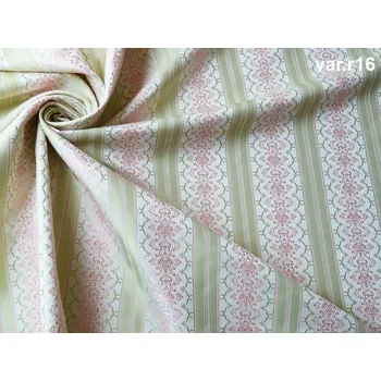 HEDVA ČESKÝ BROKÁT Historický brokát 160 50749 PRUH GIRLANDA ecru | R16