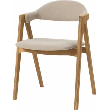 Židle s područkami Logan béžová
