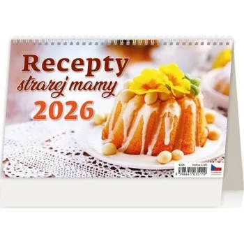 Kalendář Recepty starej mamy slovenský stolní kalendář