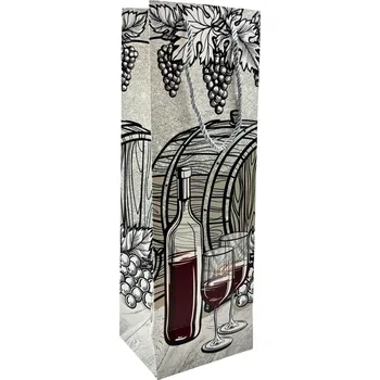 Dárková taška Dárková taška na víno 10×35 cm A5684.02