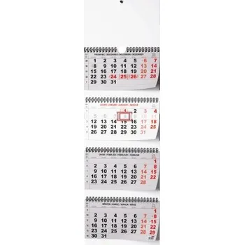 Kalendář Čtyřměsíční - skládaný nástěnný kalendář