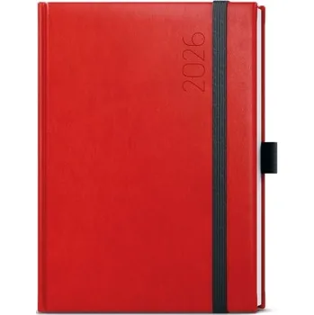 Diář Reno týdenní červený diář A5 Oskar