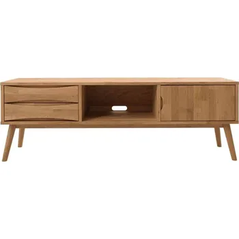 Televizní stolek Komoda pod TV z masivu dubu Futura