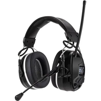 Sluchátka EARMOR Sluchátka elektronická M300T s BlueTooth a FM rádiem ČERNÁ