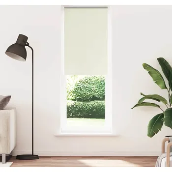 Roleta vidaXL Roleta zatemňovací šířka látky 65,7 cm polyester [4011980] Barva: Tlumeně bílá